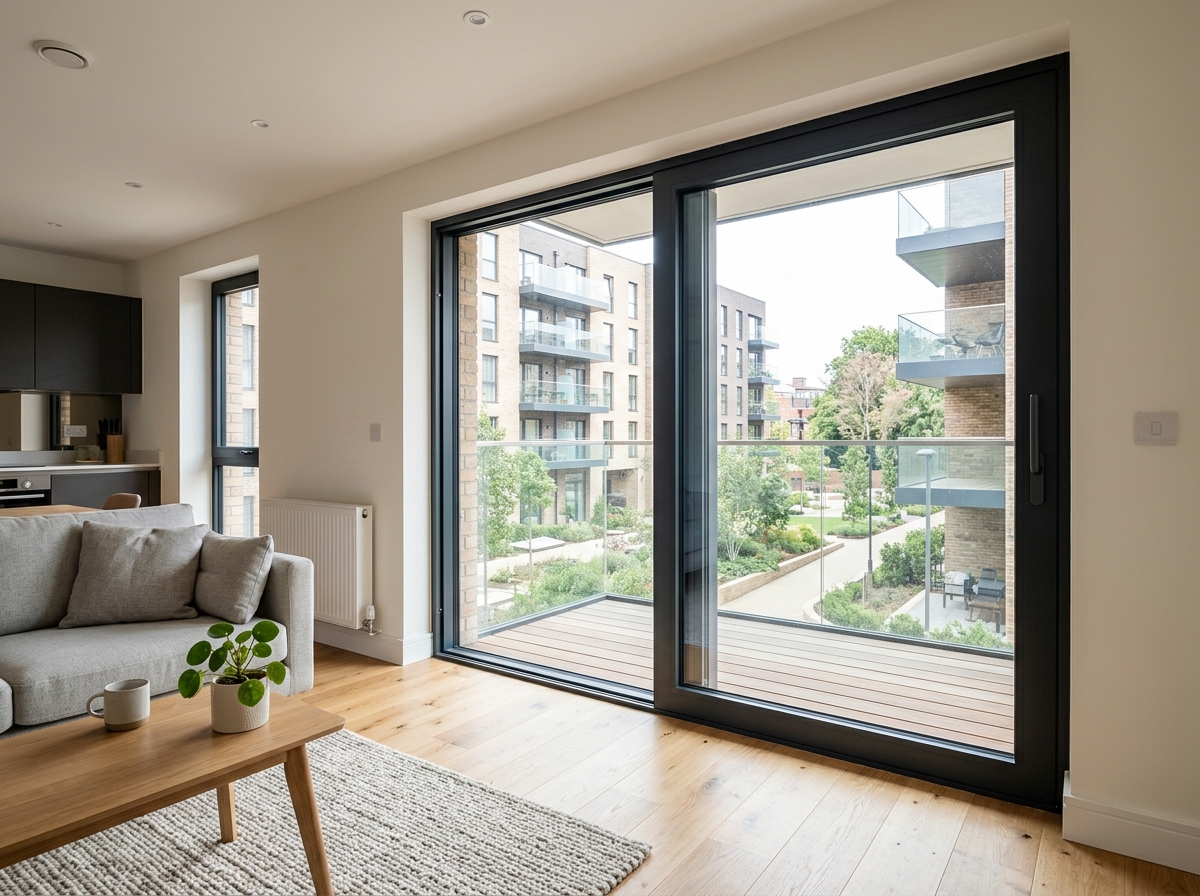 Окна Антрацит